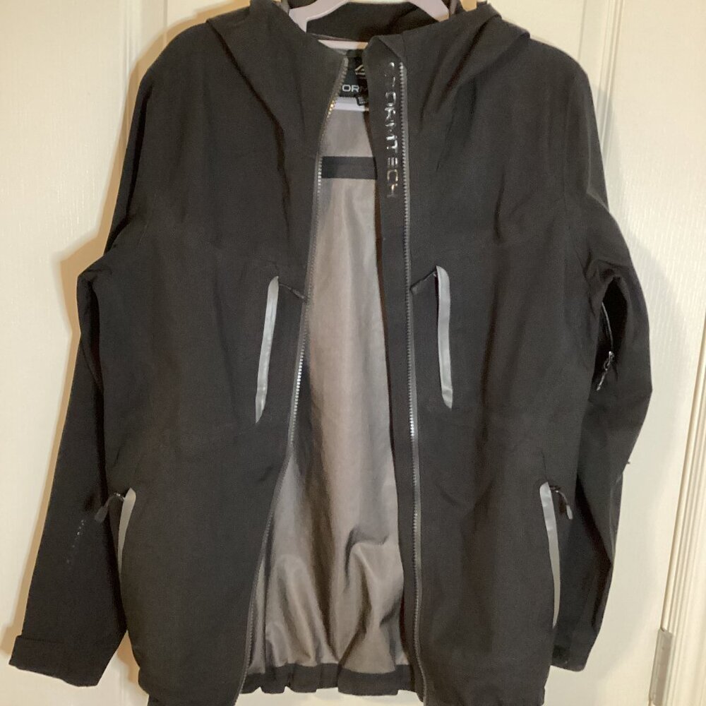 Stormtech H2xtreme Women's Black Softshell Waterproof Jacket W Hood Size S/P - Picture 3 of 15